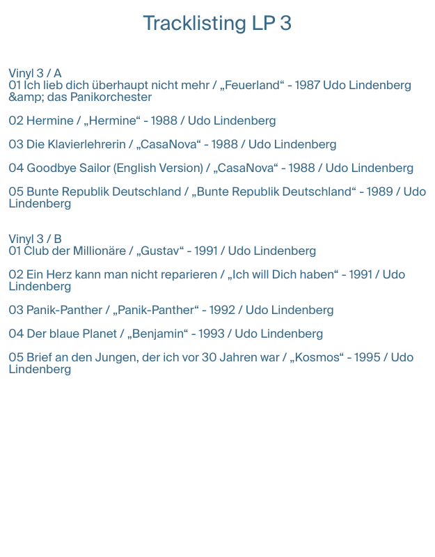 Alles unter einem Hut - Eure Favoriten 4 LP (Splattered Vinyl Box)