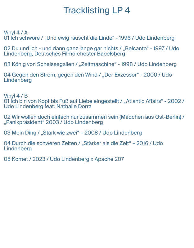 Pre-Order - Release am 15.05.2026 - Alles unter einem Hut - Eure Favoriten 4 LP (Splattered Vinyl Box)