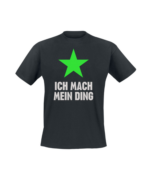 Ich mach mein Ding Shirt „Grüner Stern“