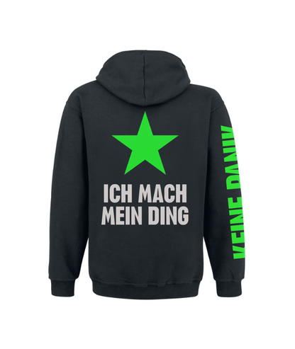 Ich mach mein Ding Zipper „Grüner Stern“